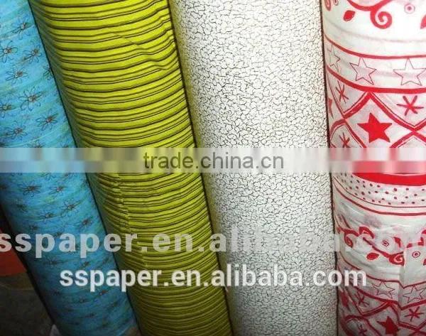 Colorful Custom Logo Printed Wrapping Paper for Christmas Jumbo Paper Roll photo-3