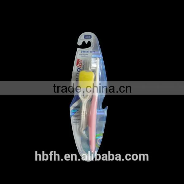 Medium Nylon Bristle Toothbrush Kit With Dental Floss and Toothpick photo-6