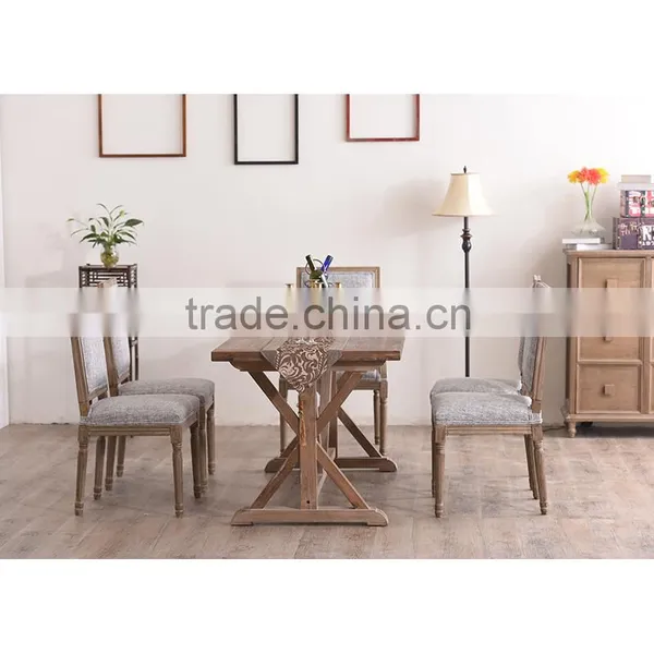 High Quality New Designed Cafe Bistro Kopitiam Wooden Table and Chair