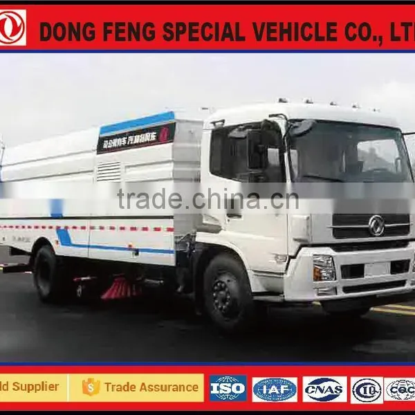 Dongfeng Wash Automobile, Cleaning Sweeper Truck, EQ5160 4*2 180-210 hp Cummins Engine