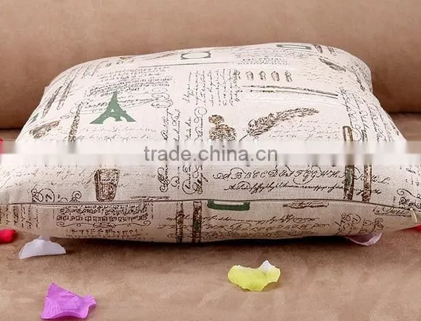 Household Cloth Art ZAKKA Cotton and Linen Hold Pillow Animated Cartoon Series Cushion for Leaning on Back of a Chair photo-6