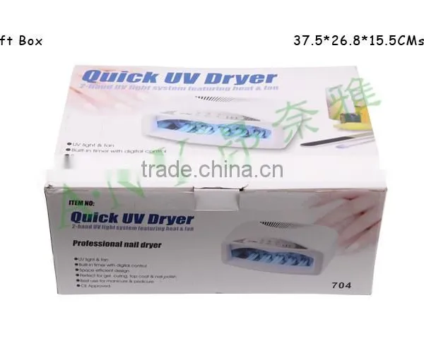 Professional Quick Drying Salon Equipment 42W Nail Art Curing Fan Plus Nail UV Lamp Led photo-6