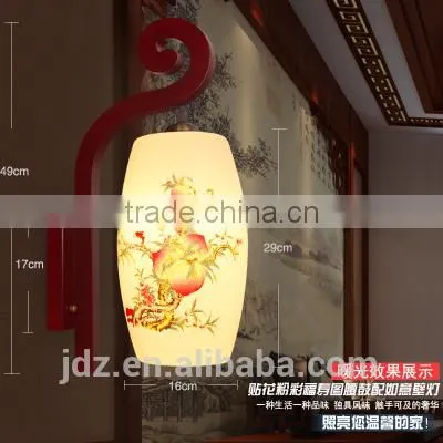 Chinese Porcelain Wall Light UL RoHS SAA CE CE Small Antique Wall Reading Lamp Bedroom Wall Lamps For Home photo-4