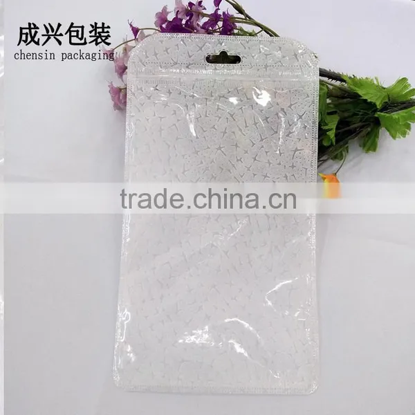Zipper Top Plastic Bags for Cartoon Silicone Mobile Phone Cases/stationery Plastic Bags for Cement Packaging/flap-lock Poly Bag photo-2