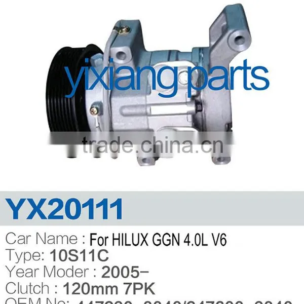 447260-8040/24300-6840 10S11C Auto ac Compressor For Toyota photo-2