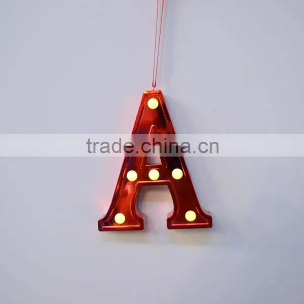 LED Letter Lable Light/LED Light /LED Table Lamp/battery Led Table Lamp/battery Operated Led Table Lamp