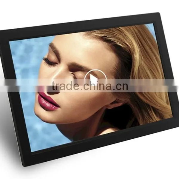 22 Inch Motion Sensor Digital Advertising Display, Black