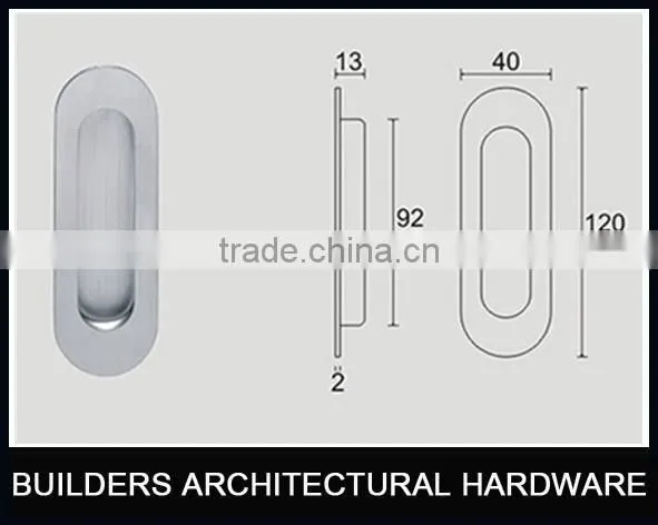 Stainless Steel Conceal Handle JF106 Flush Pull Handle