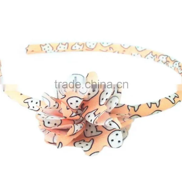 New Design Candy Colors Flower Children Headband photo-3