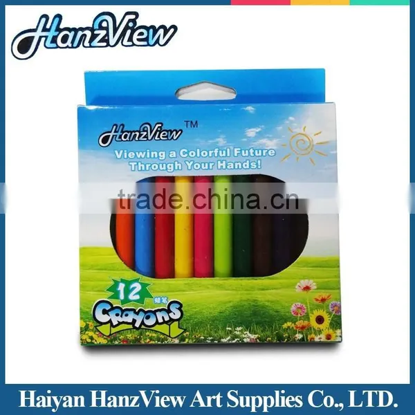 Economic 12-color Wax Crayons