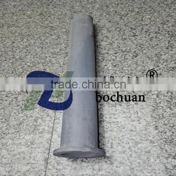 Flanged Silicon Carbide Protection Tube