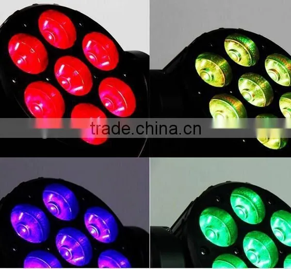 Mini Moving Head 7x10w LED Beam Light photo-2