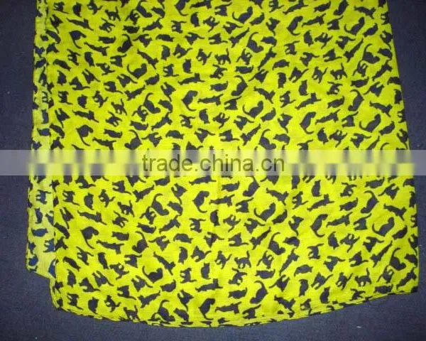 COTTON PRINTED SCARF 2014 photo-3
