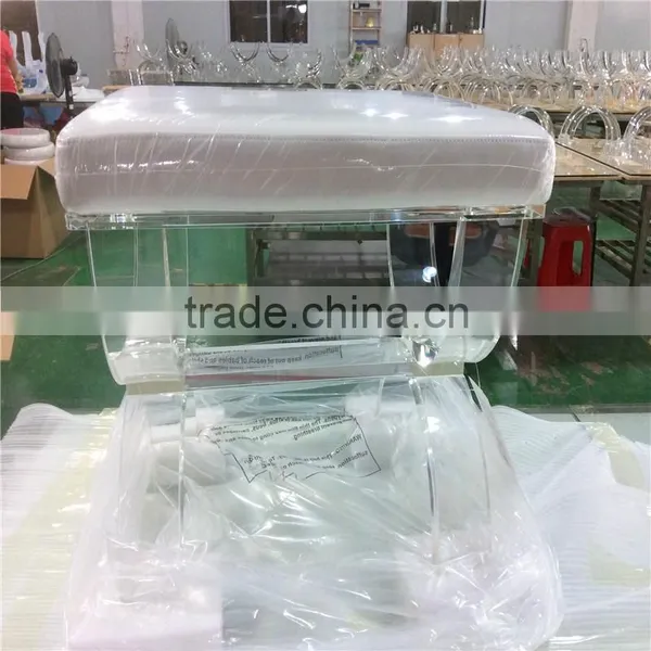 Acrylic Bar Stools Clear for Wholesale photo-3