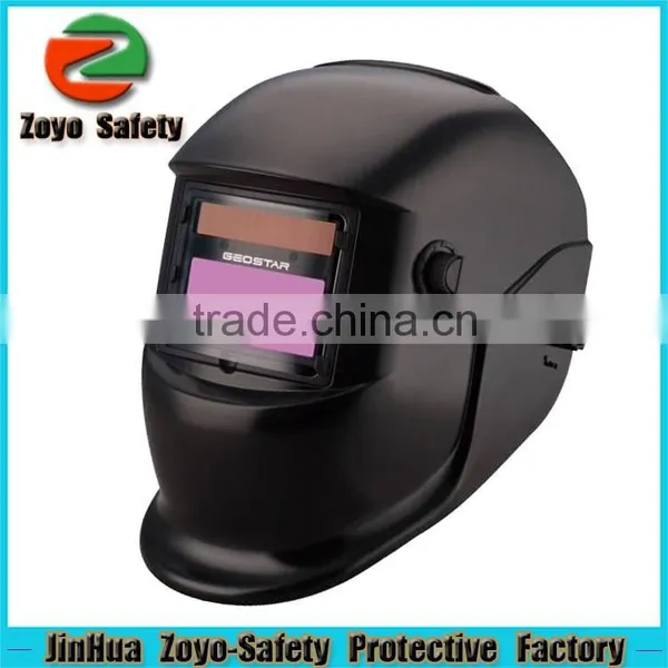 Factory Price Trade Assurance Solar Powered Face Mask Auto Darkening Welding Helmet For Safety photo-2