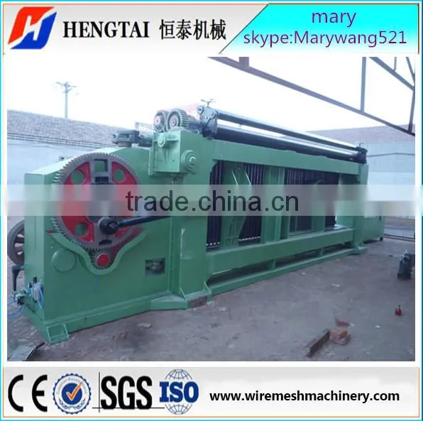 China Manufacture Automatic Large Hexagonal Wire Netting Machine Gabion Machine photo-5