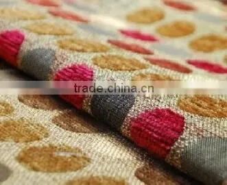 Chenille Fabric Flower New Design WovenTela Flocked Dobby Sofa/ Cushion/Curtain/Carpet photo-4