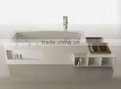 Cast Stone Bathtub,wood Catinet Bathtub,artifical Stone Bathtub