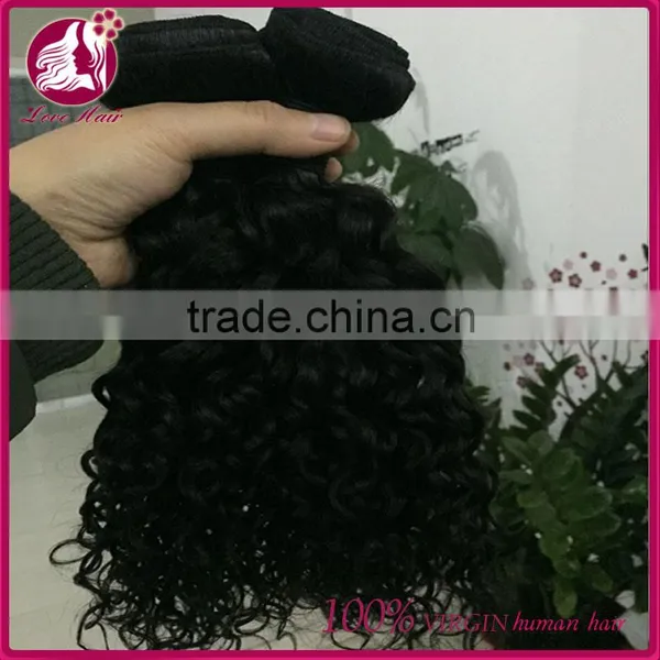 Unprocessed Raw Wholesale Curly Hair Weft 100% Vietnamese Human Hair photo-4