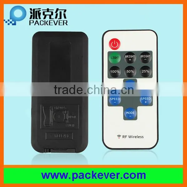 DC 5V-24V Input 12A Output 11 Keys RF Remote Mini LED Controller/dimmer photo-2
