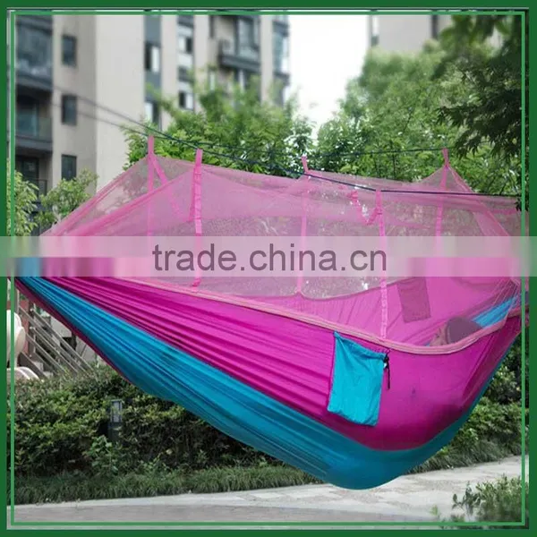 Wholesale Outdoor Portable Hammock Swing Bed With Mosquito Net photo-4