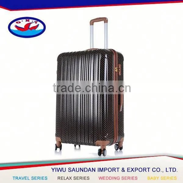 Yiwu pu Material Trolly Suitcase photo-4