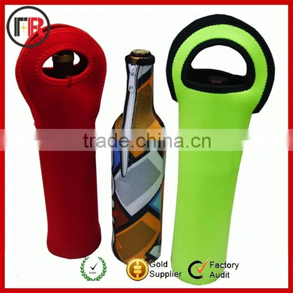 Promotional neoprene water bottle sleeve made in China