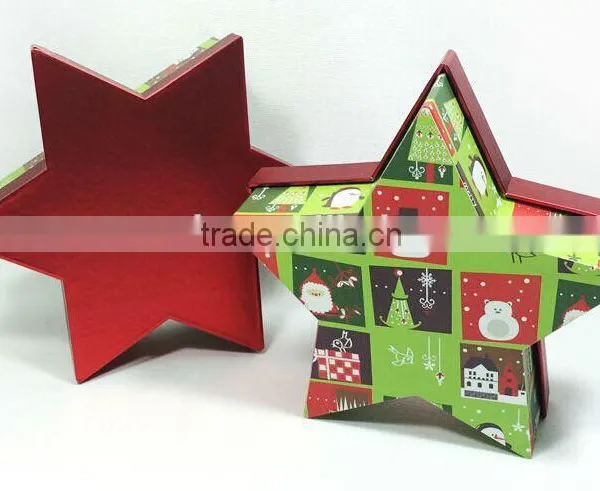 Star Shape Chocolate Paper Box