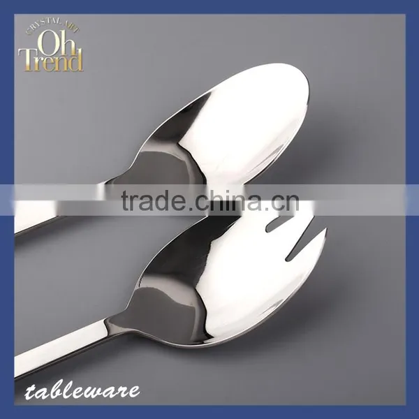 SH - Brilliant Silver Spoon & Fork Set, Good Quality Sample Free Flatware Wholesale Stainless Steel Cutlery Set photo-4