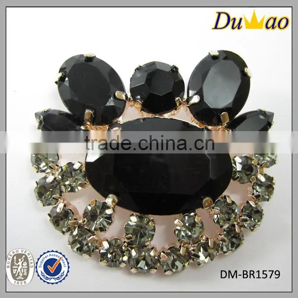 Useful Cheap Wedding Brooch Pins/rhinestone Shoe Buckle photo-2