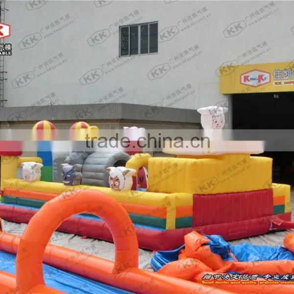 5x8m Attractive Inflatable Amusement Park for Fun photo-3