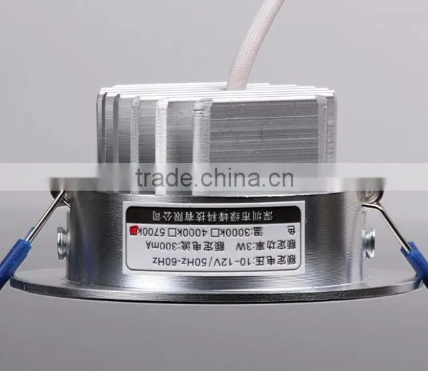 Wholesale Indoor Led Ceiling Light 3W,3*1W Downlight photo-3