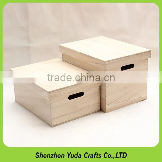 Original Wood Material Storage Box Mdf Box With Lid for Shoes photo-3