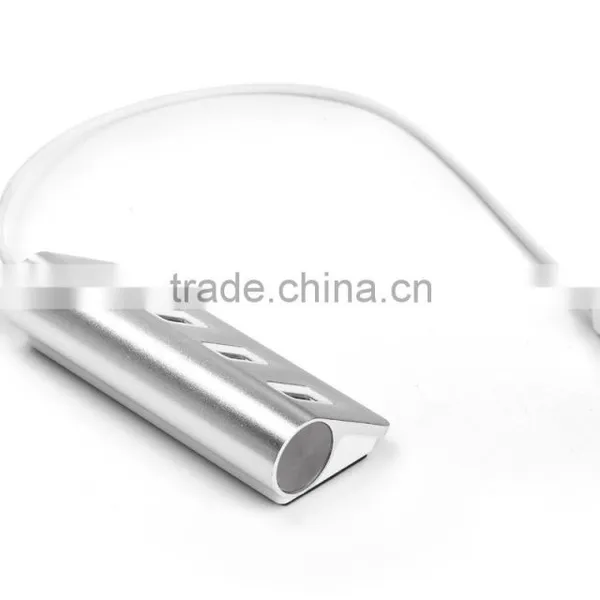 Aluminium Casing 4 Port Usb Hub 3.1 Type c, Type c Hub Change to Usb 2.0 High Speed Hub for Macbook With LED Indicators photo-3