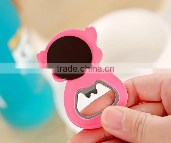 Wholesale Custom Cheap PVC Fridge Magnet Bottle Opener for Cola Drink photo-6