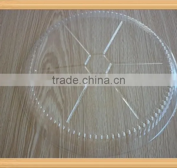 7" 8" 9" Clear Round Plastic Dome Lids photo-2