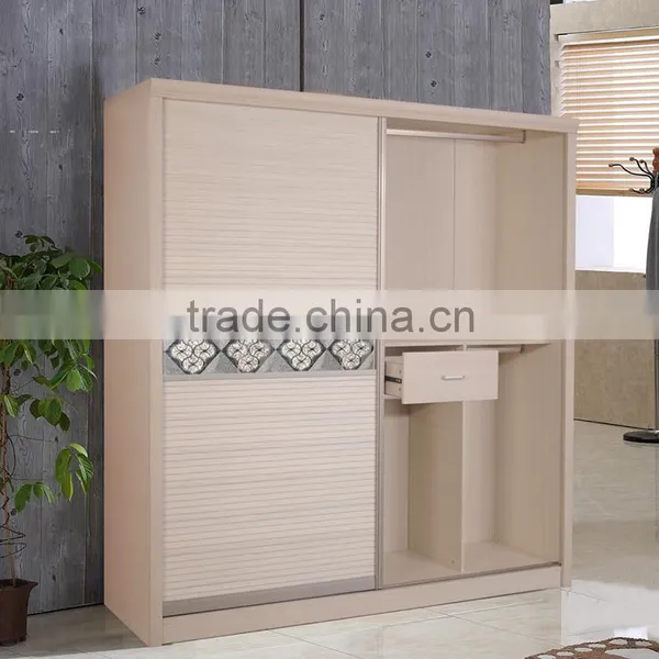 MDF and Melamine Material Clothes Wardrobe for Sale on a Low Price photo-3