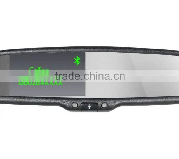 4.3 Inch Car Rear View Mirror Monitor With Bluetooth Handsfree for Any Car Model photo-2