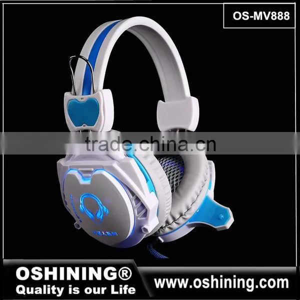 Wholesale New Fashion Computer Gaming Headphone With LED (OS-888MV) photo-3
