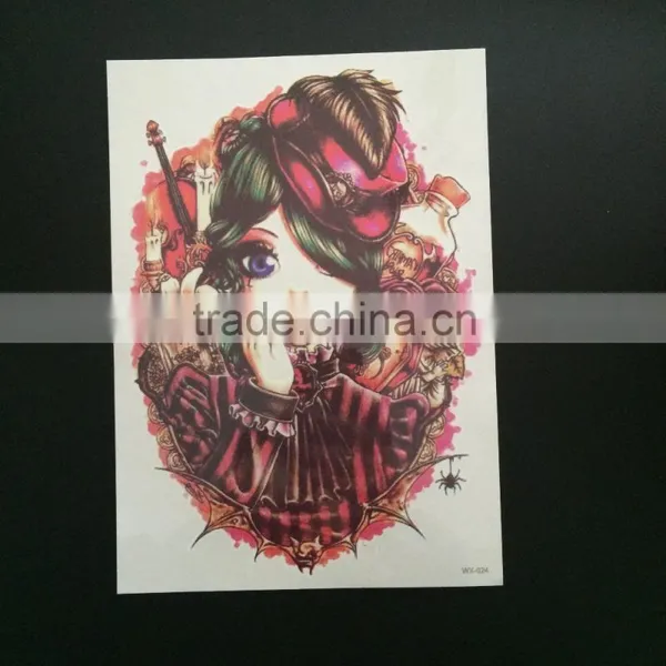 WX- 021 Cute Deer Body Tattoo for Make up photo-5