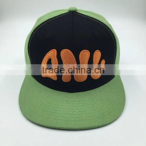 Customized Snapback Baseball Cap With Embroidered Logo photo-2