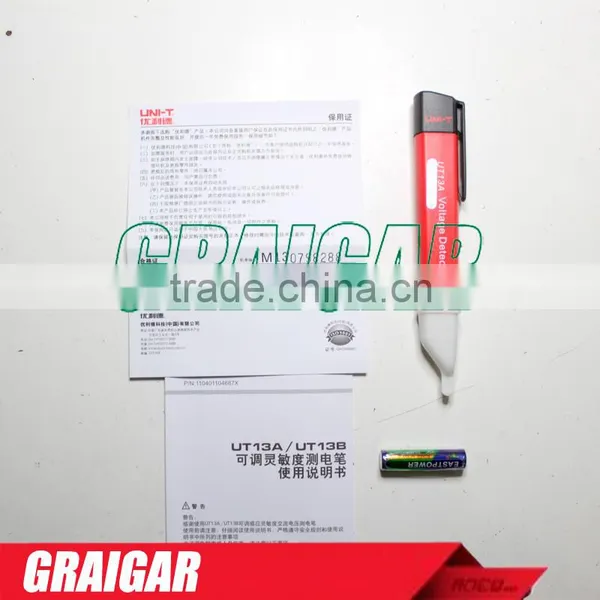 AC Voltage Detectors UNI -T UT13B Digital Voltage Tester Test Pen 50V ~ 1000 V Frequency Test Voltimetro Tester Voltmeter photo-2