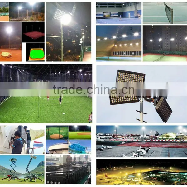 160lm/w High Lumens 1000W LED Projector for Soccer Field Lighting