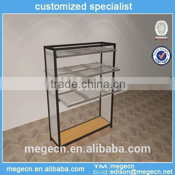 Commercial Clothes Shop Wood Trousers Display Shelf photo-2