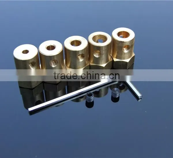Brass hex flexible shaft couplings,customized Couplings