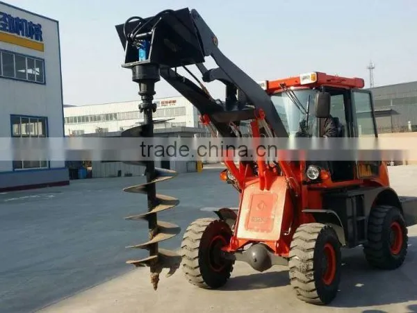 EOUGEM 2016 1.6 ton newest model mini wheel loader backhoe