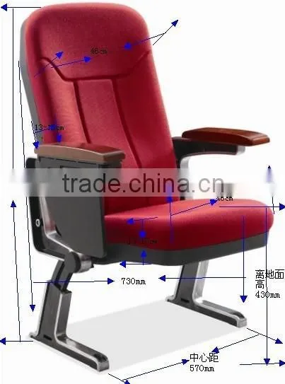Aluminum Cinema Seating/Aluminum Alloy Cinema Chair/Aluminum Alloy Theater Chair YA-202 photo-3