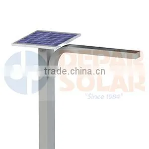 20W Modern Design Solar Street Light 12V 5m Pole VEGAS Series Single Arm