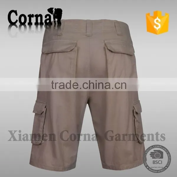Wholesale Fashion Mens Sport Khaki Short Pant Polyester Cotton Baggy Anti-pilling Pants photo-4