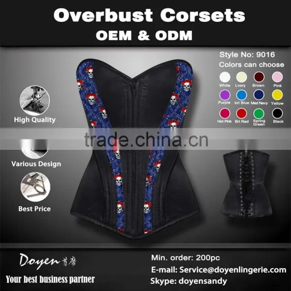 Plus Size Steel Boned Corset Bodysuit for Women Full Steel Boned Corset photo-3